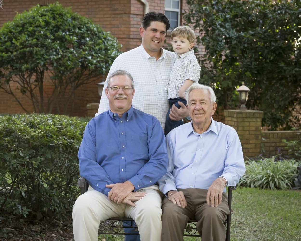 The Pecan Construction family team